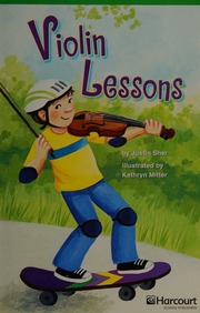 Violin Lessons Advanced Reader Grade 5 Harcourt School Publishers Storytown Hsp