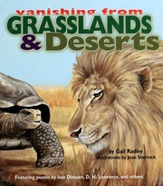 Vanishing From Grasslands And Deserts Radley Gail Sherlock Jean