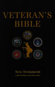 Veterans Bible New Testament With Psalms And Proverbs Unknown