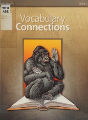 Vocabulary Connections Book 1 Unknown