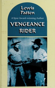 Vengeance Rider Patten Lewis B