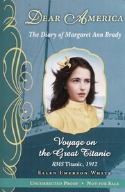 Voyage On The Great Titanic The Diary Of Margaret Ann Brady White