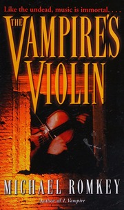 The Vampires Violin 1st Ed Romkey Michael Copyright Paperback Collection Library Of Congress