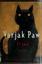 Varjak Paw 1st American Ed Said S F Mckean Dave Ill