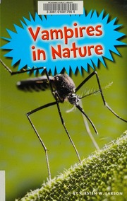 Vampires In Nature Larson Kirsten W