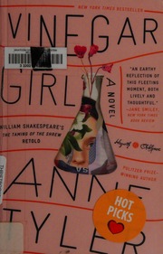 Vinegar Girl The Taming Of The Shrew Retold First Us Paperback Edition Tyler