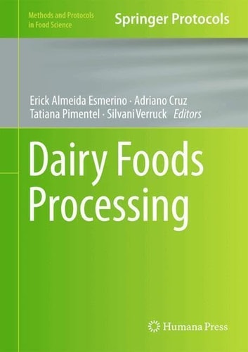 Dairy Foods Processing 2025th Edition Adriano Gomes Da Cruz Tatiana Colombo Pimentel