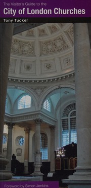 The Visitors Guide To The City Of London Cathedrals Tucker Tony