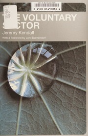 The Voluntary Sector Comparative Perspectives In The Uk 1st Ed Kendall