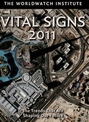 Vital Signs 2011 The Trends That Are Shaping Our Future None None