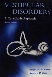 Vestibular Disorders A Casestudy Approach 2nd Ed Furman Joseph M