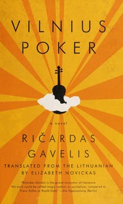 Vilnius Poker Gavelis Ricardas Novickas Elizabeth Trn