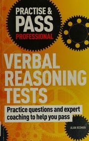 Verbal Reasoning Tests Unknown