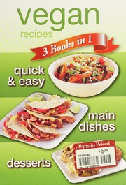 Vegan Recipes 3 Books In 1 Publications International Ltd