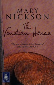 The Venetian House Large Print Ed Nickson Mary