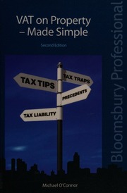 Vat On Property Made Simple 2nd Ed Oconnor Michael Michael T