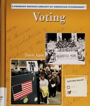 Voting None 1st Ed Egan Tracie None