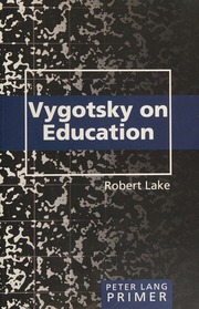 Vygotsky On Education Primer Lake Robert Robert Lewis 1951