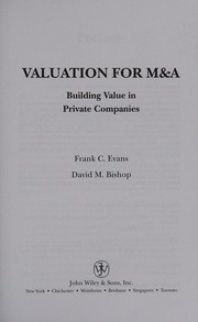 Valuation For M A Building Value In Private Companies Evans