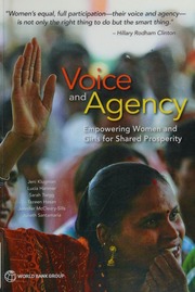 Voice And Agency Empowering Women And Girls For Shared Prosperity Klugman