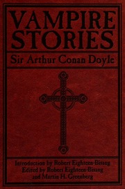 Vampire Stories Printing 1 Doyle Arthur Conan 18591930 Eighteenbisang