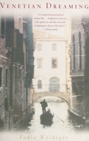 Venetian Dreaming None 1st Washington Square Press Trade Pbk Ed Weideger
