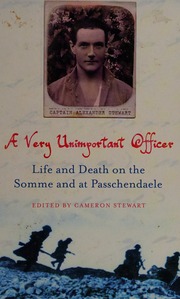 A Very Unimportant Officer Stewart Alexander Stewart Cameron Boff