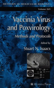 Vaccinia Virus And Poxvirology Methods And Protocols Isaacs