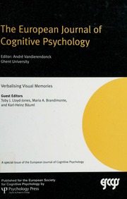 Verbalising Visual Memories Lloydjones Toby J Brandimonte Maria A Bauml