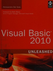 Visual Basic 2010 Unleashed Del Sole Alessandro
