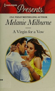 A Virgin For A Vow Milburne Melanie Author