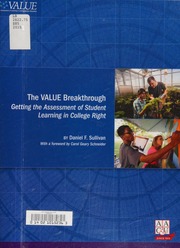 The Value Breakthrough Getting The Assessment Of Student Learning In College Right Sullivan