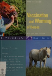 Vaccination And Worming Of Horses What You Need To Know Rusbuldt