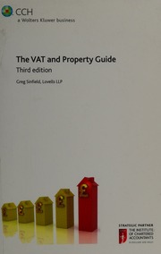 The Vat And Property Guide Sinfield Greg
