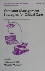 Ventilator Management Strategies For Critical Care 1st Edition Hill