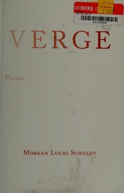 Verge Poems Schuldt Morgan Lucas