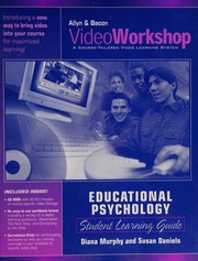 Videoworkshop For Educational Psychology Student Learning Guide With Cdrom Murphy