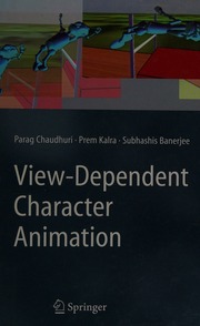 Viewdependent Character Animation 1 Edition Chaudhuri Parag