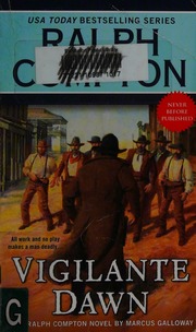 Vigilante Dawn A Ralph Compton Novel Galloway Marcus Author