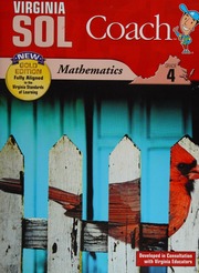 Virginia Sol Coach New Gold Edition Mathematics Grade 4 Unknown