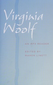Virginia Woolf An Mfs Reader Linett Maren Tova
