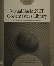 Visual Basic Net Codemasters Library Papcdr Edition Tagliaferri