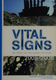 Vital Signs 20052006 The Trends That Are Shaping Our Future Worldwatch Institute