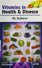 Vitamins In Health Disease First Edition Kulkarni M L