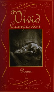 Vivid Companion Poems 1st Ed Mckinney Irene