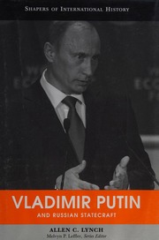 Vladimir Putin And Russian Statecraft 1st Ed Lynch Allen 1955