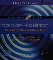 Vocabulary Accelerator Musicdriven Reading Literacy Tools 3rd Ed Edited By Charles E Youngs London
