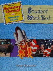 Vocabulary Advantage For American History Bernstein Vivian