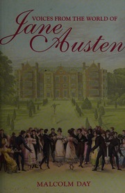 Voices From The World Of Jane Austen Day Malcolm