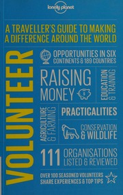 Volunteer A Travellers Guide To Making A Difference Around The World 4th Edition Hindle